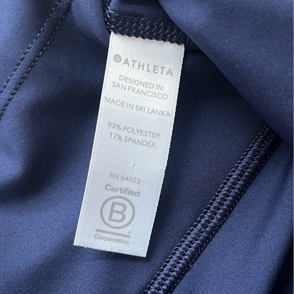 Athleta Accelerate 7/8 Tight Blue Leggings Size XS - Picture 9 of 9